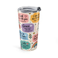 20oz Inspirational Faith Tumbler — Scripture Sayings & Positive Bible Verse Travel Cup