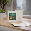 Christmas Nativity Greeting Card — Rustic Starry Stable Holiday Note (10 pcs)
