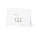 Vintage Santa Sleigh 'Season's Greetings' Holiday Cards (10 pcs)