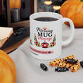 Psalm 23:1 Floral Ceramic Mug — Today’s Verse Inspirational Coffee Cup (11oz/15oz)