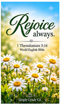 Scripture Cards to bring God's Joy
