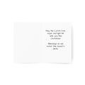 Christmas Nativity Greeting Card — Rustic Starry Stable Holiday Note (10 pcs)