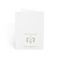 Christmas Nativity Greeting Card — Rustic Starry Stable Holiday Note (10 pcs)