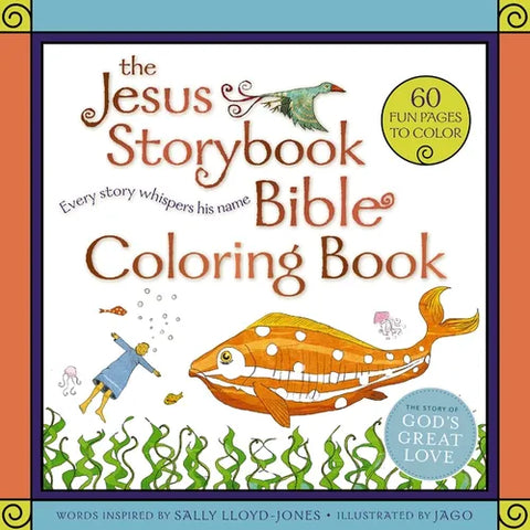 The Jesus Storybook Bible Coloring Book for Kids: Every Story Whispers His Name - Paperback