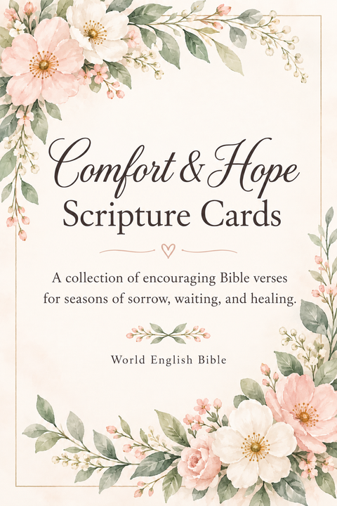 Hope for the Grieving Heart Scripture Cards