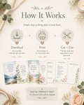 Peace for Your Heart Digital Scripture Card Set