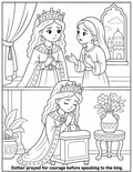 Esther the Queen Coloring Book