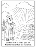 Noah's Ark Coloring Book