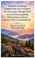Scripture Cards to bring God's Joy