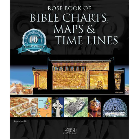 Rose Book of Bible Charts, Maps and Time Lines - Hardcover