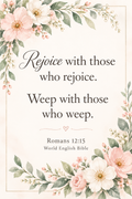 Hope for the Grieving Heart Scripture Cards
