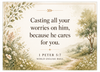 Bible Verse from 1 Peter 5:7