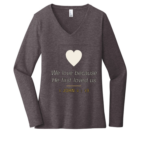 Heathered Charcoal - DT6201 - FRONT